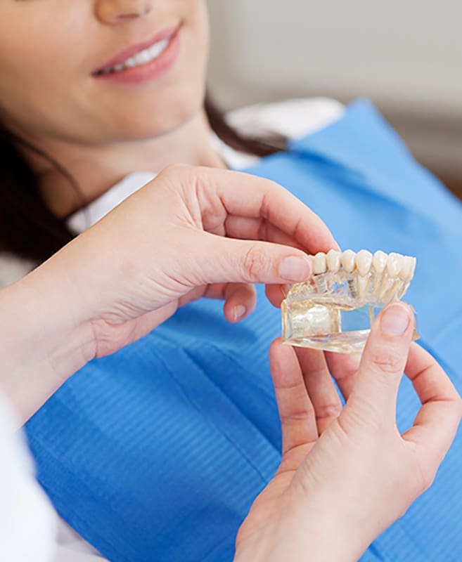 Dental Patient Getting A Full Arch Same Day Dental Implant