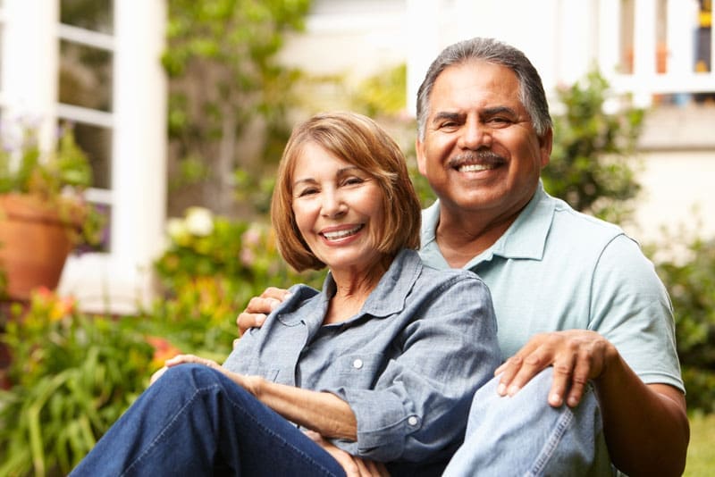 Dental Implant Patients Smiling Together