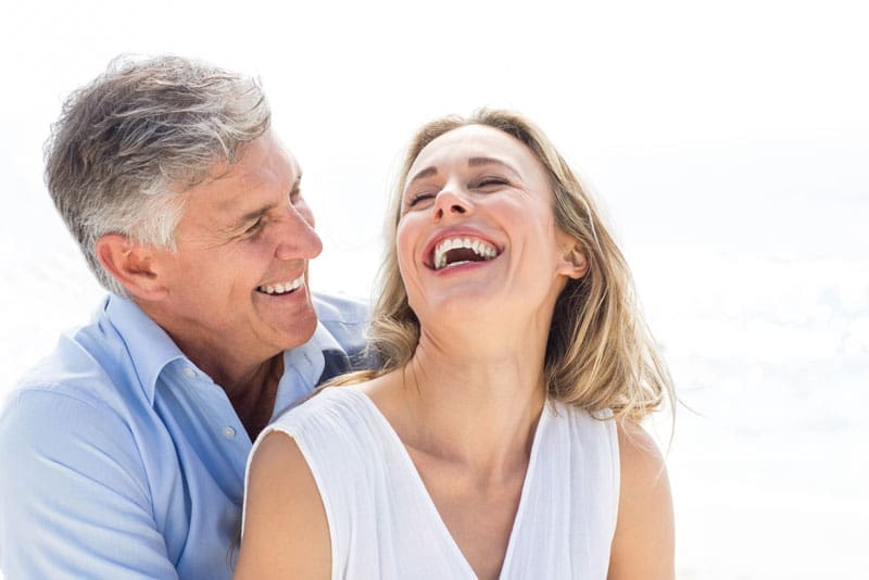 Dental Implant Patients Smiling Together